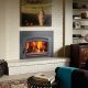 Fireplace Xtrordinair Large and Medium Flushwood Hybrid Arched Wood Fireplace Insert