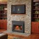 Fireplace Xtrordinair Large and Medium Flushwood Hybrid Rectangular Wood Fireplace Insert