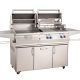 Aurora A830S Gas Charcoal Combo Grill