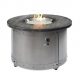 Outdoor Greatroom Edison Round Gas Fire Table