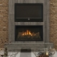Bellingham fireplaces are great for when you want to put a TV over the fireplace.