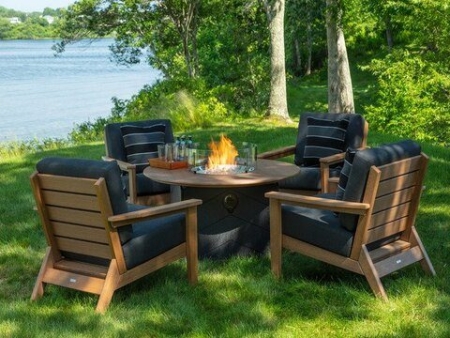Seaside Casual Aura Patio Fire Table