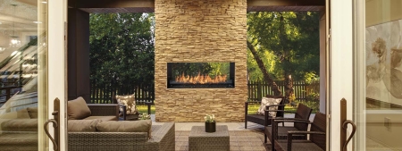 4024 and 6424 Outdoor Linear Gas Fireplaces